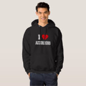 I LIEBE HOODIE (Vorne ganz)