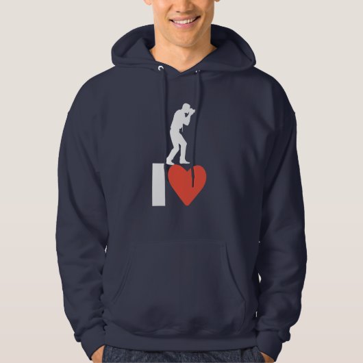 I Liebe Hoodie (Vorderseite)