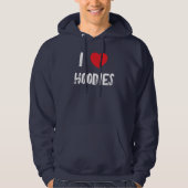 I Liebe Hoodies T - Shirt (Vorderseite)