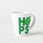 I Liebe Hopfen in Handbäumen Milchtasse (Rechte Ecke)