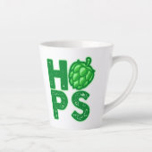 I Liebe Hopfen in Handbäumen Milchtasse (Rechts)