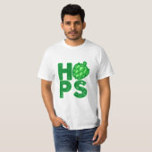 I Liebe Hopfen in Handbäumen T-Shirt (Vorne ganz)