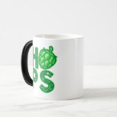 I Liebe Hopfen in Handbäumen Verwandlungstasse (Vorderseite Links)