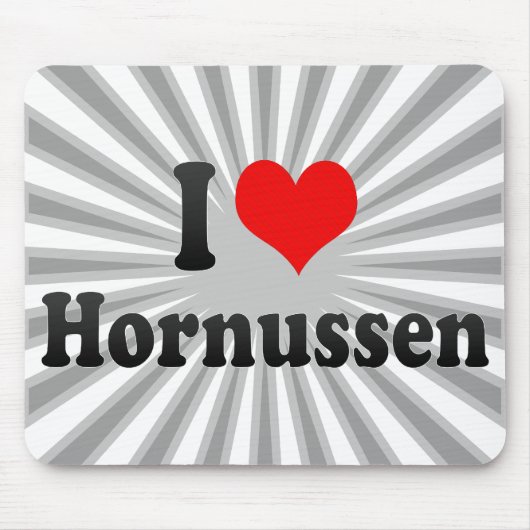 I Liebe Hornussen Mousepad (Vorne)