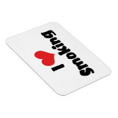 I Liebe Hörrauchen - Zigarettenraucher Magnet (Rechte Seite)