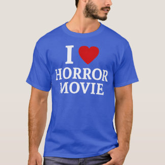 I Liebe Horror Movies Junge T-Shirt