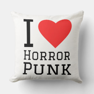 I Liebe Horror Punk Kissen