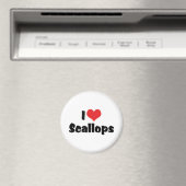 I Liebe Hörscallops Magnet (In Situ (Geschirrspüler))