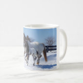 I LIEBE HORSES KAFFEETASSE (VorderseiteRechts)