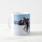 I LIEBE HORSES KAFFEETASSE (Vorderseite Links)