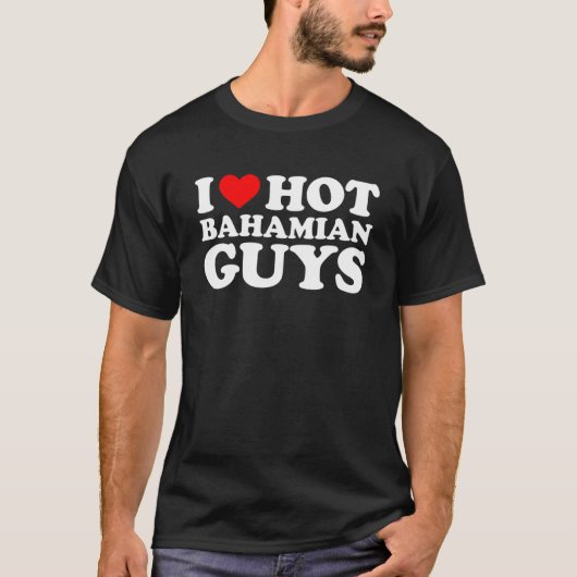 I Liebe Hot-Bahama-Typ T-Shirt (Vorderseite)