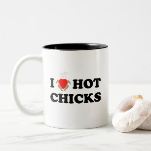 I Liebe Hot Chicks   Büro Humor Kaffee Tasse