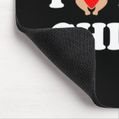 I Liebe Hot Chicks | Funny Mouse Pad Mousepad (Ecke)