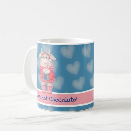 I Liebe Hot Chocolate Tasse (Vorderseite Links)