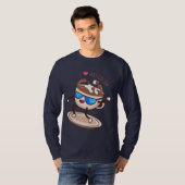 I Liebe Hot Cocoa T-Shirt (Vorne ganz)