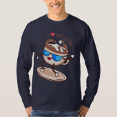 I Liebe Hot Cocoa T-Shirt (Vorderseite)