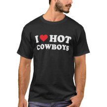 I Liebe Hot Cowboys Funny Western Rodeo