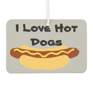 I Liebe Hot Dogs Autolufterfrischer