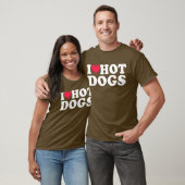 I Liebe Hot Dogs T-Shirt (Unisex)