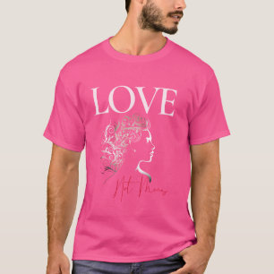I Liebe Hot Mamas Funny Quotes Freunde Schüler Ges T-Shirt