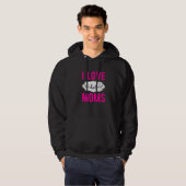 I Liebe Hot Mamas I Herz Hot Mamas Sonne Mamas 2 Hoodie (Vorne ganz)