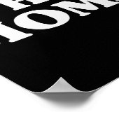 I Liebe Hot Mamas Red Heart Liebe Mamas Spaß Poster (Ecke)