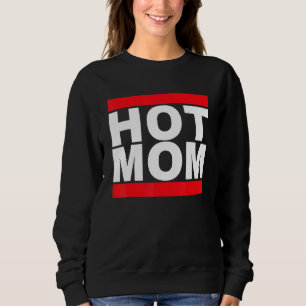 I Liebe Hot Mamas Retro 80er Music Liebe Mama Grap Sweatshirt