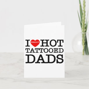 I Liebe Hot Tattoos Vater Herzlich Willkommen am T Karte