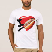 I Liebe Hotdogs Mens T - Shirt (Vorderseite)