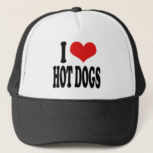 I Liebe-Hotdogs Truckerkappe