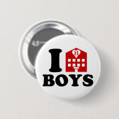I Liebe Hotel Boys Button (Vorne & Hinten)