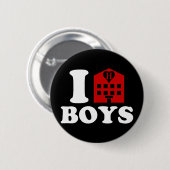 I Liebe Hotel Boys Button (Vorne & Hinten)