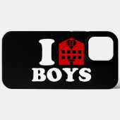 I Liebe Hotel Boys Case-Mate iPhone Hülle (Rückseite (Horizontal))