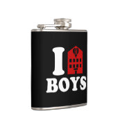 I Liebe Hotel Boys Flachmann (Rechts)