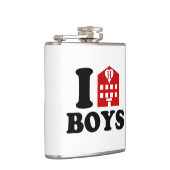 I Liebe Hotel Boys Flachmann (Rechts)