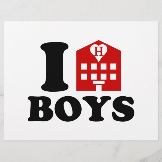 I Liebe Hotel Boys Flyer (Vorne)
