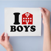 I Liebe Hotel Boys Flyer (Hand)