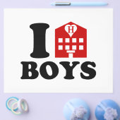 I Liebe Hotel Boys Flyer (Einzeln)