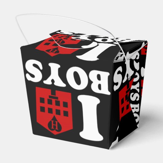 I Liebe Hotel Boys Geschenkschachtel (Rückseite)