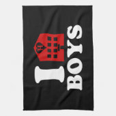 I Liebe Hotel Boys Handtuch (Vertikal)