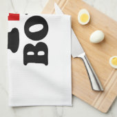 I Liebe Hotel Boys Handtuch (Viertel Falte)