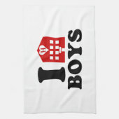I Liebe Hotel Boys Handtuch (Vertikal)