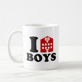 I Liebe Hotel Boys Kaffeetasse (Links)