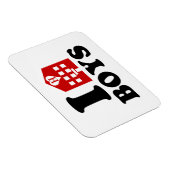 I Liebe Hotel Boys Magnet (Rechte Seite)