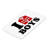I Liebe Hotel Boys Magnet (Linke Seite)