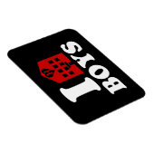 I Liebe Hotel Boys Magnet (Rechte Seite)