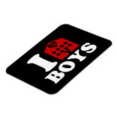 I Liebe Hotel Boys Magnet (Linke Seite)