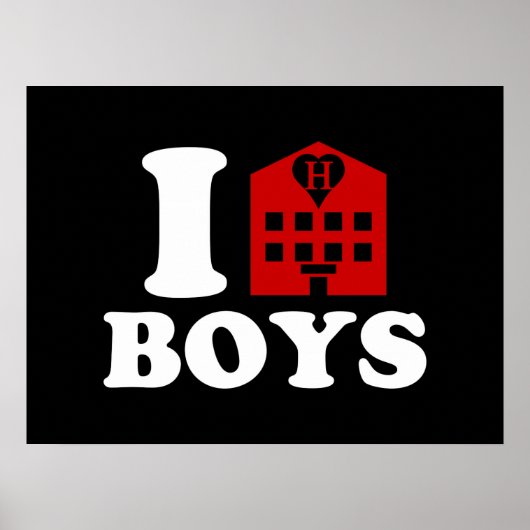 I Liebe Hotel Boys Poster (Vorne)