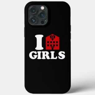 I Liebe Hotel Girls Case-Mate iPhone Hülle