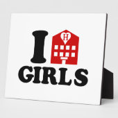 I Liebe Hotel Girls Fotoplatte (Seite)